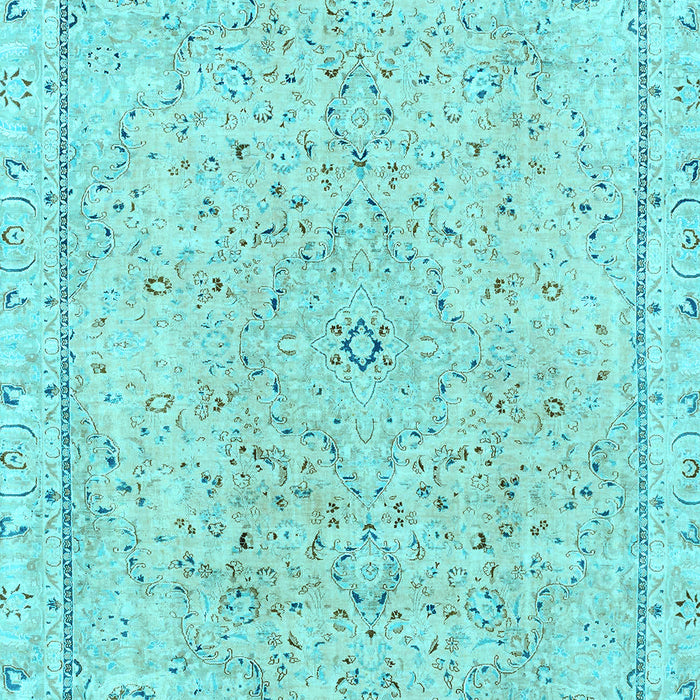 Machine Washable Abstract Light Blue Modern Rug, wshabs2108lblu