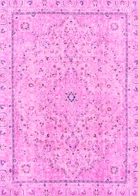 Abstract Pink Modern Rug, abs2108pnk