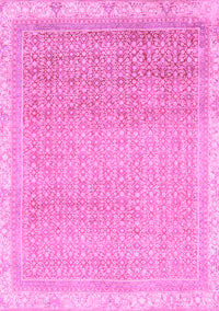 Abstract Pink Modern Rug, abs2109pnk