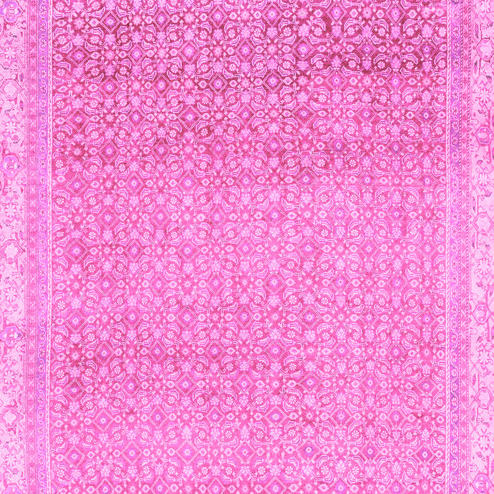 Machine Washable Abstract Pink Modern Rug, wshabs2109pnk
