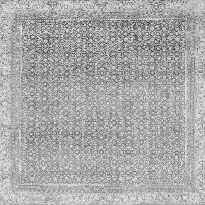 Square Machine Washable Abstract Gray Modern Rug, wshabs2109gry
