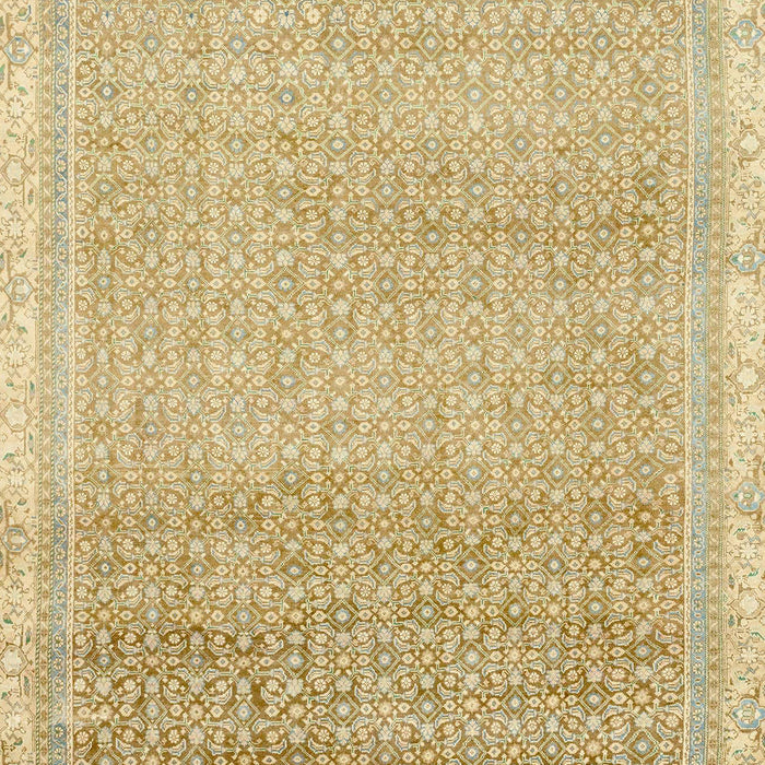 Machine Washable Abstract Brown Gold Rug, wshabs2109