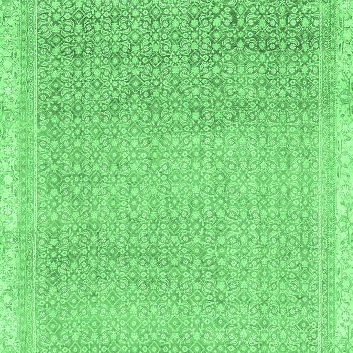 Abstract Emerald Green Modern Rug, abs2109emgrn