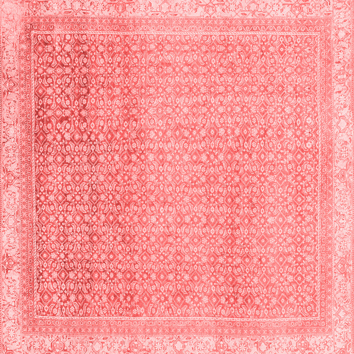 Abstract Red Modern Rug, abs2109red