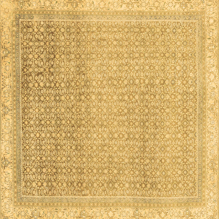 Square Abstract Brown Modern Rug, abs2109brn