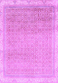 Abstract Purple Modern Rug, abs2109pur