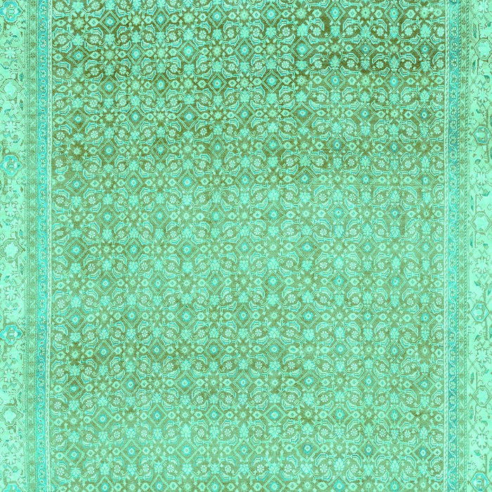 Abstract Turquoise Modern Rug, abs2109turq