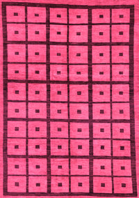 Abstract Pink Modern Rug, abs210pnk