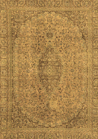 Abstract Brown Modern Rug, abs2110brn