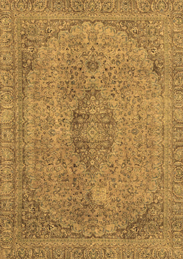 Abstract Brown Modern Rug, abs2110brn