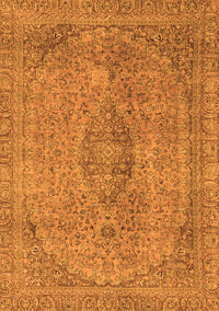 Abstract Orange Modern Rug, abs2110org