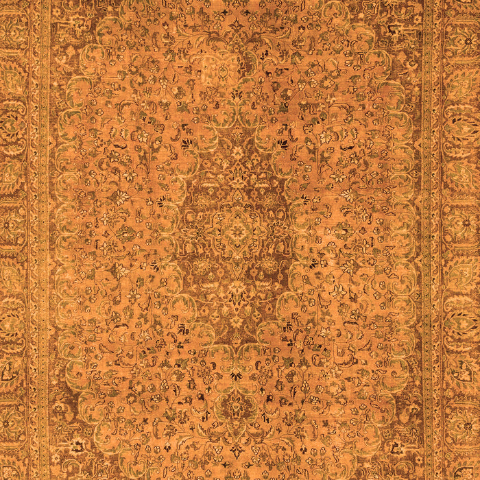 Abstract Orange Modern Rug, abs2110org