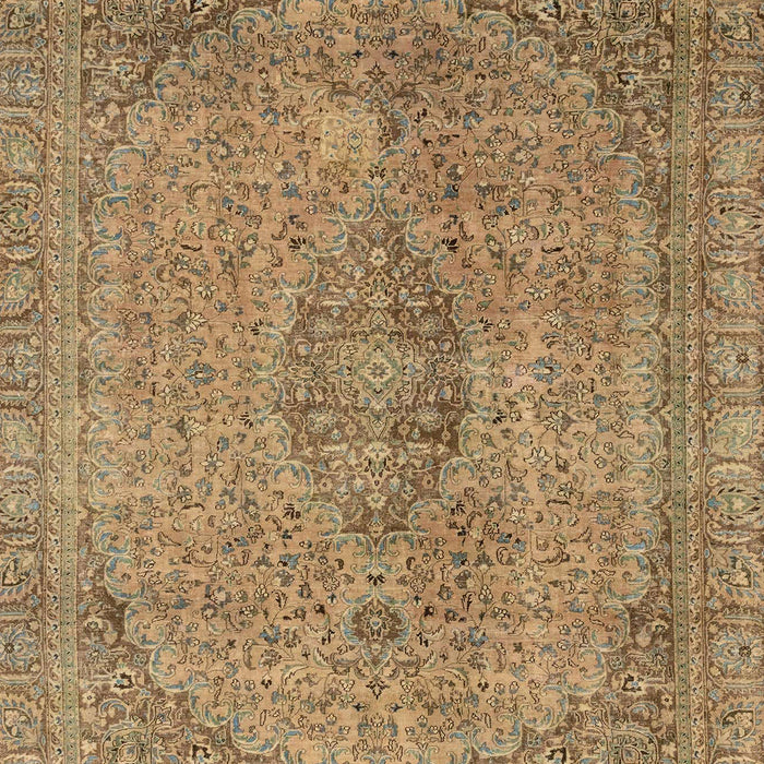 Machine Washable Abstract Light Brown Rug, wshabs2110