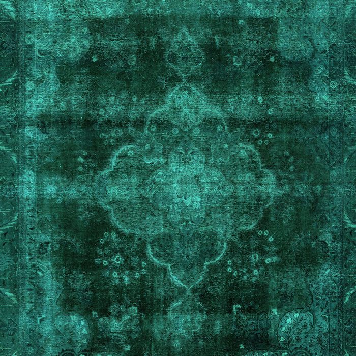 Machine Washable Abstract Turquoise Modern Area Rugs, wshabs2111turq