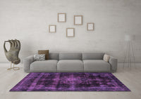 Machine Washable Abstract Pink Modern Rug, wshabs2111pnk