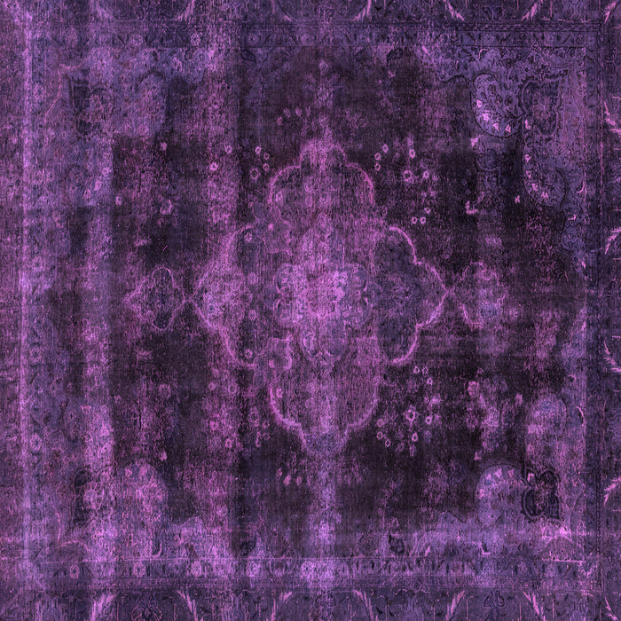 Square Abstract Pink Modern Rug, abs2111pnk