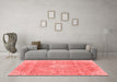 Modern Red Washable Rugs