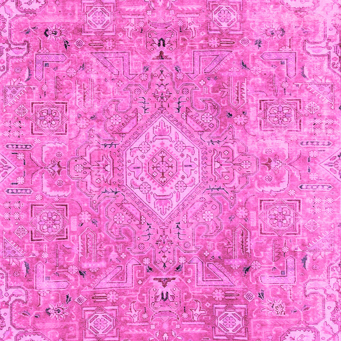 Machine Washable Abstract Pink Modern Rug, wshabs2112pnk