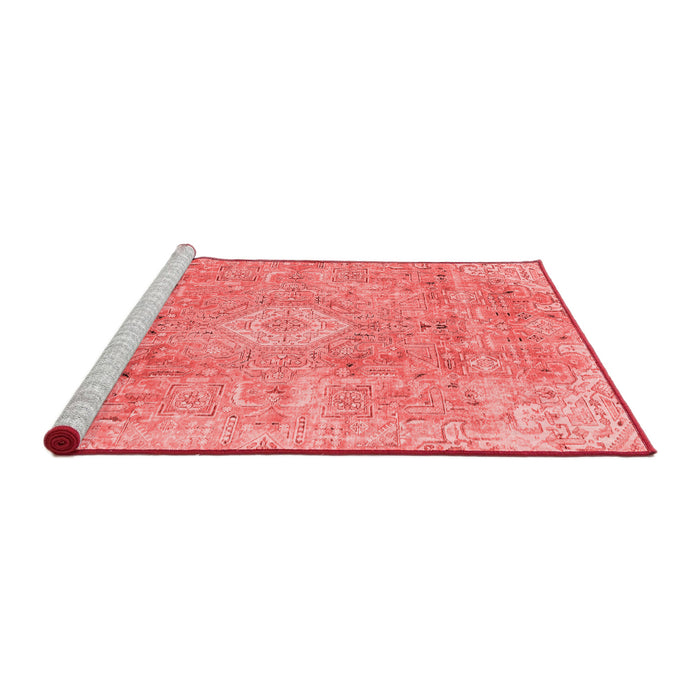 Modern Red Washable Rugs