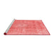 Modern Red Washable Rugs