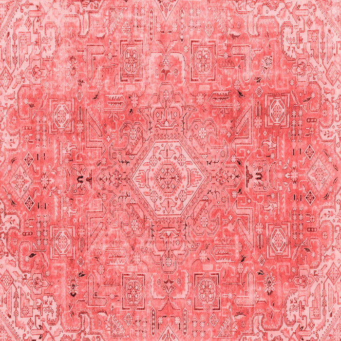Abstract Red Modern Rug, abs2112red