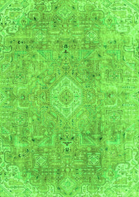 Abstract Green Modern Rug, abs2112grn