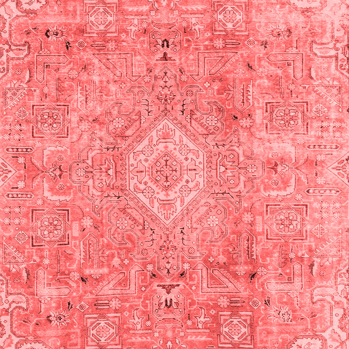 Abstract Red Modern Area Rugs