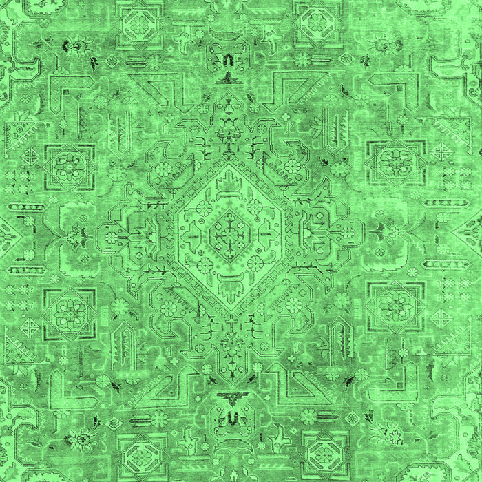 Abstract Emerald Green Modern Rug, abs2112emgrn