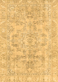 Abstract Brown Modern Rug, abs2113brn