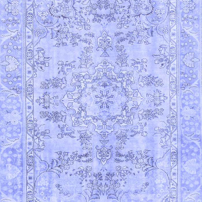 Machine Washable Abstract Blue Modern Rug, wshabs2113blu