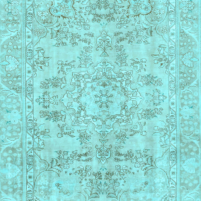 Machine Washable Abstract Light Blue Modern Rug, wshabs2113lblu