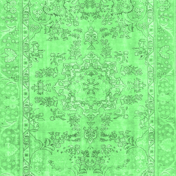 Abstract Emerald Green Modern Rug, abs2113emgrn