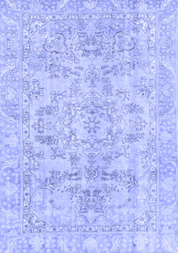 Abstract Blue Modern Rug, abs2113blu