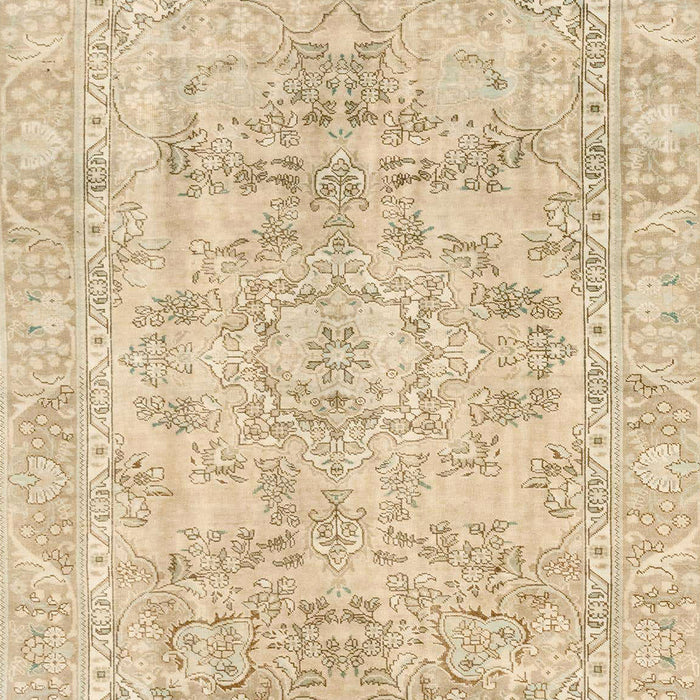 Machine Washable Abstract Brown Gold Rug, wshabs2113