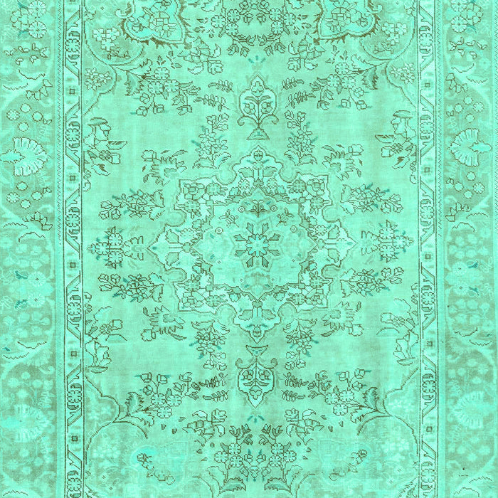 Abstract Turquoise Modern Rug, abs2113turq