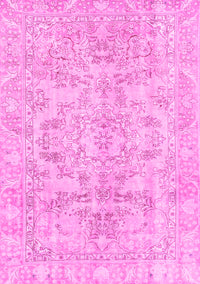 Abstract Pink Modern Rug, abs2113pnk