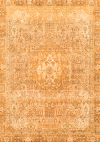 Abstract Orange Modern Rug, abs2114org