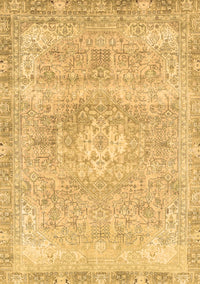 Abstract Brown Modern Rug, abs2114brn