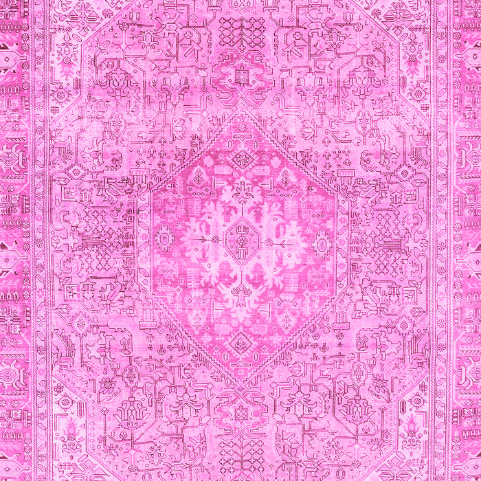 Machine Washable Abstract Pink Modern Rug, wshabs2114pnk