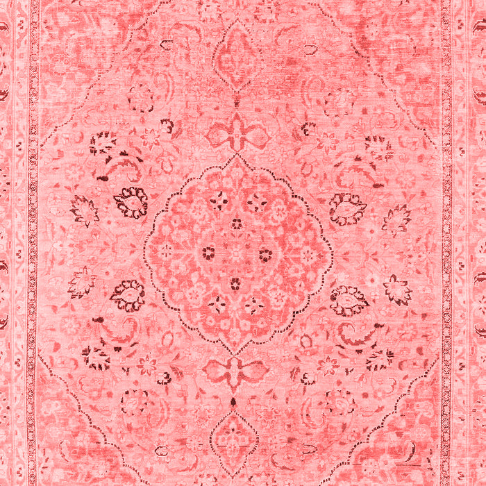 Machine Washable Abstract Red Modern Rug, wshabs2115red