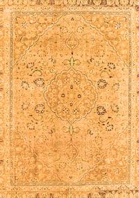 Abstract Orange Modern Rug, abs2115org