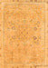 Abstract Orange Modern Rug, abs2115org