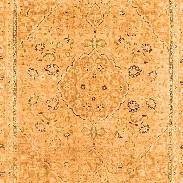 Abstract Orange Modern Rug, abs2115org
