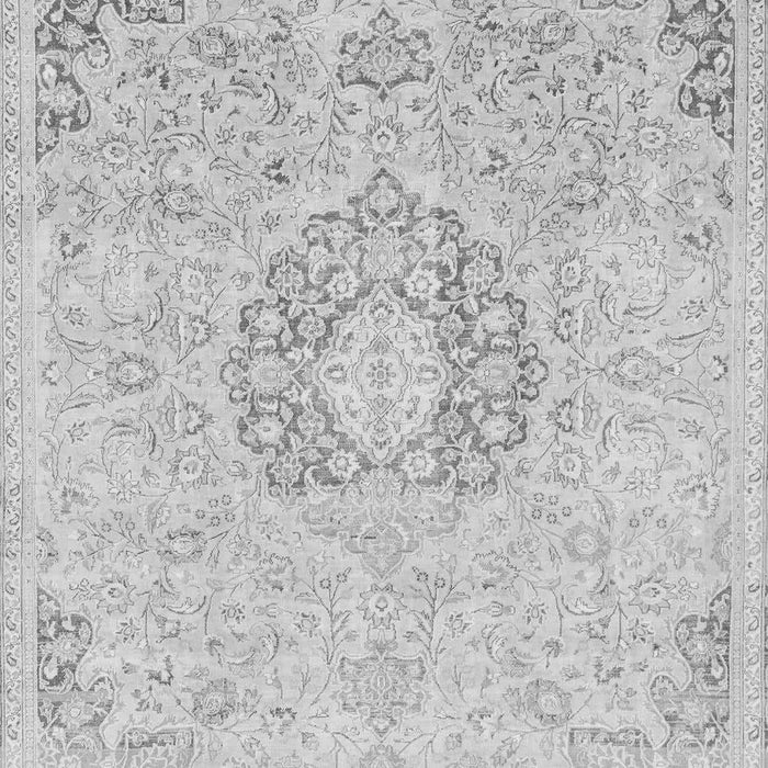 Machine Washable Abstract Gray Modern Rug, wshabs2116gry