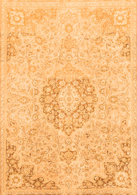 Abstract Orange Modern Rug, abs2116org