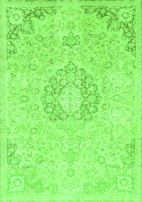 Abstract Green Modern Rug, abs2116grn