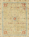 Abstract Brown Gold Modern Rug, abs2117