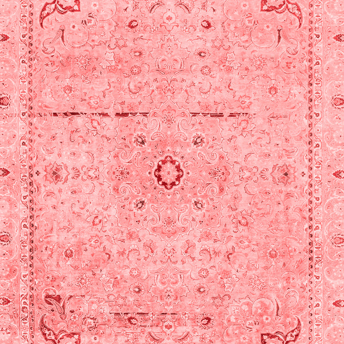 Abstract Red Modern Area Rugs