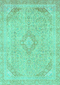 Abstract Turquoise Modern Rug, abs2118turq