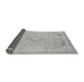 Sideview of Abstract Gray Modern Rug, abs2118gry